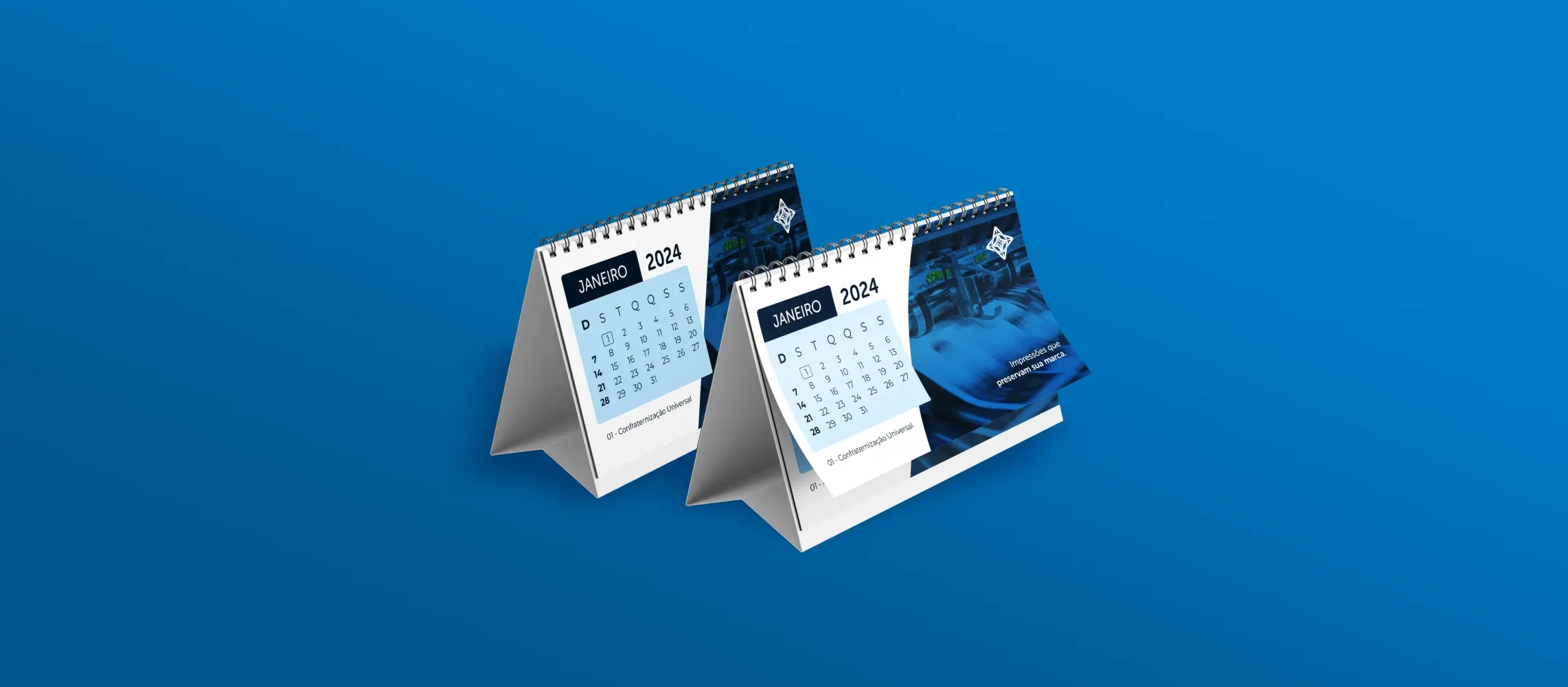 Calendário de Mesa Wire-O